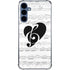 BW Musical Notes Galaxy A35 5G Clear Case